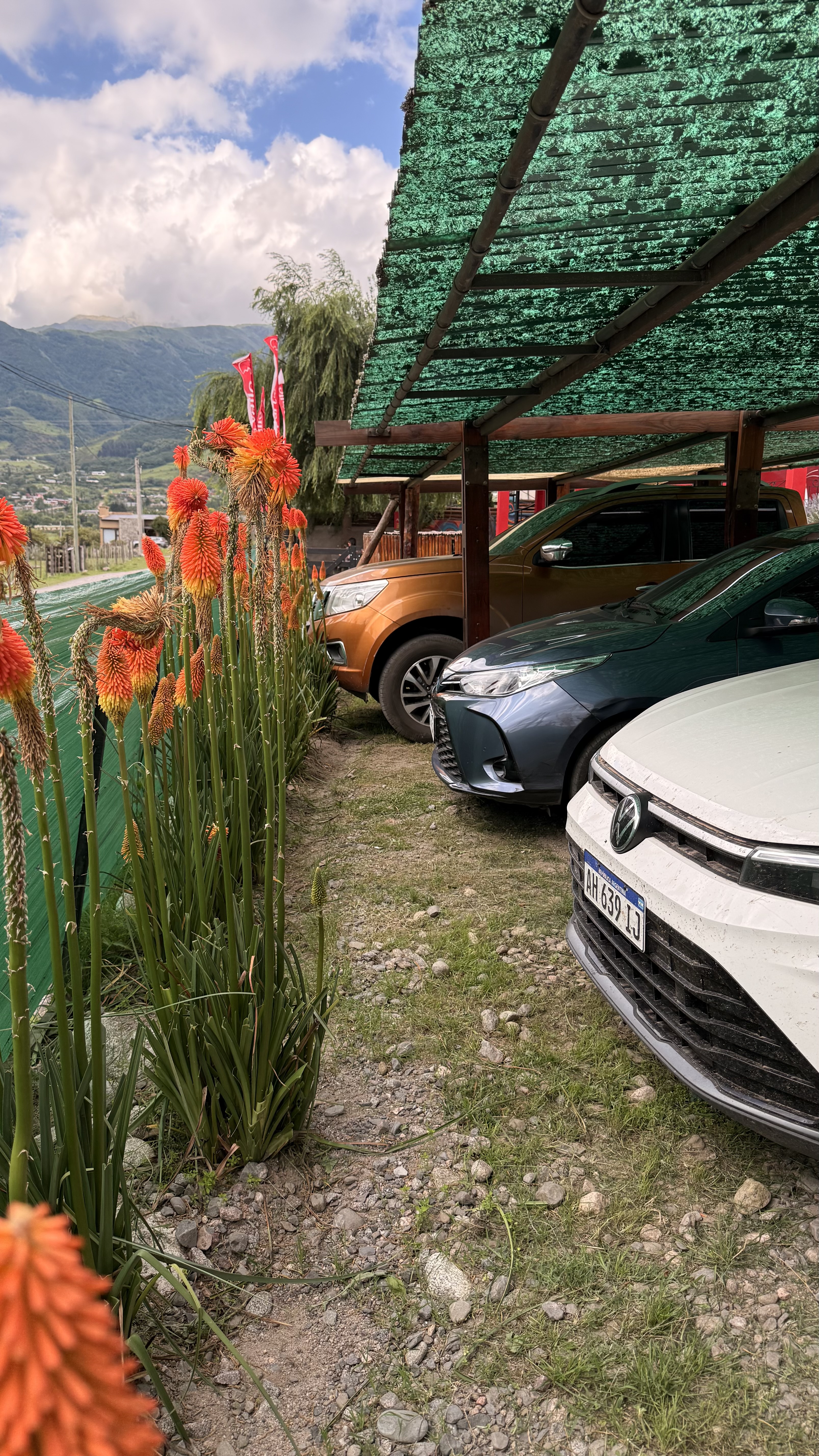 Estacionamiento techado